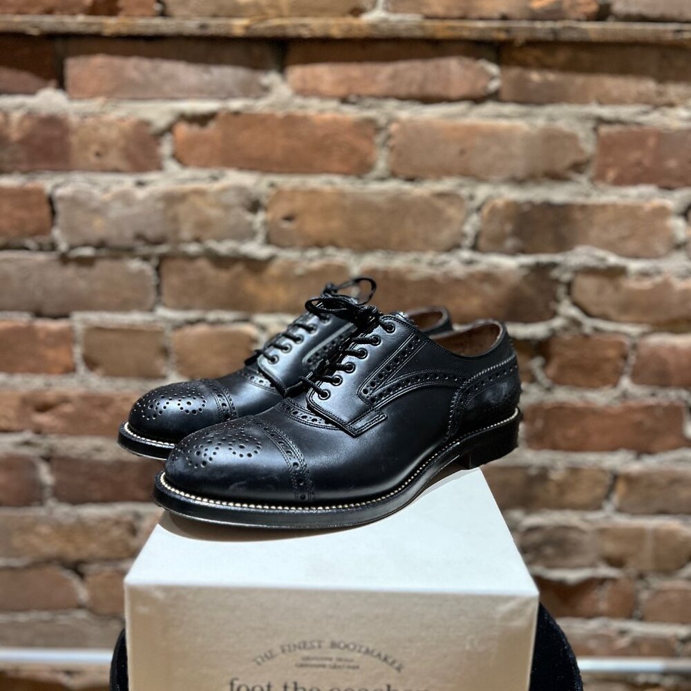 Foot the Coacher Mendell Black Oxford Brogues – Size US 8